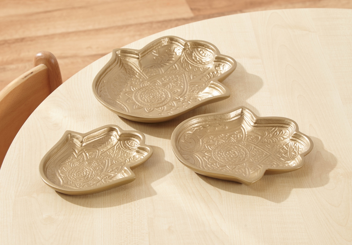 Hamsa Hand Trays from Hope Education - Pack of 3 | HP00053912 | Hope
