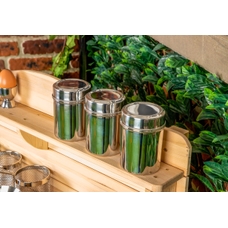 Silver Canisters from Hope Education - Set of 3 