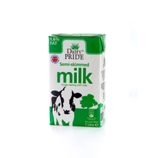 Dairy Pride Uht Semi Skimmed Milk 1L - Pack of 12