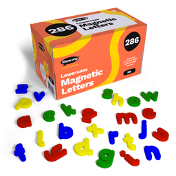 Show-me Magnetic Lowercase Letters - Box of 286