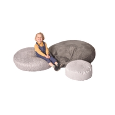 Soft Play Faux Suede Stacking Rounds - Set of 3 from Hope 