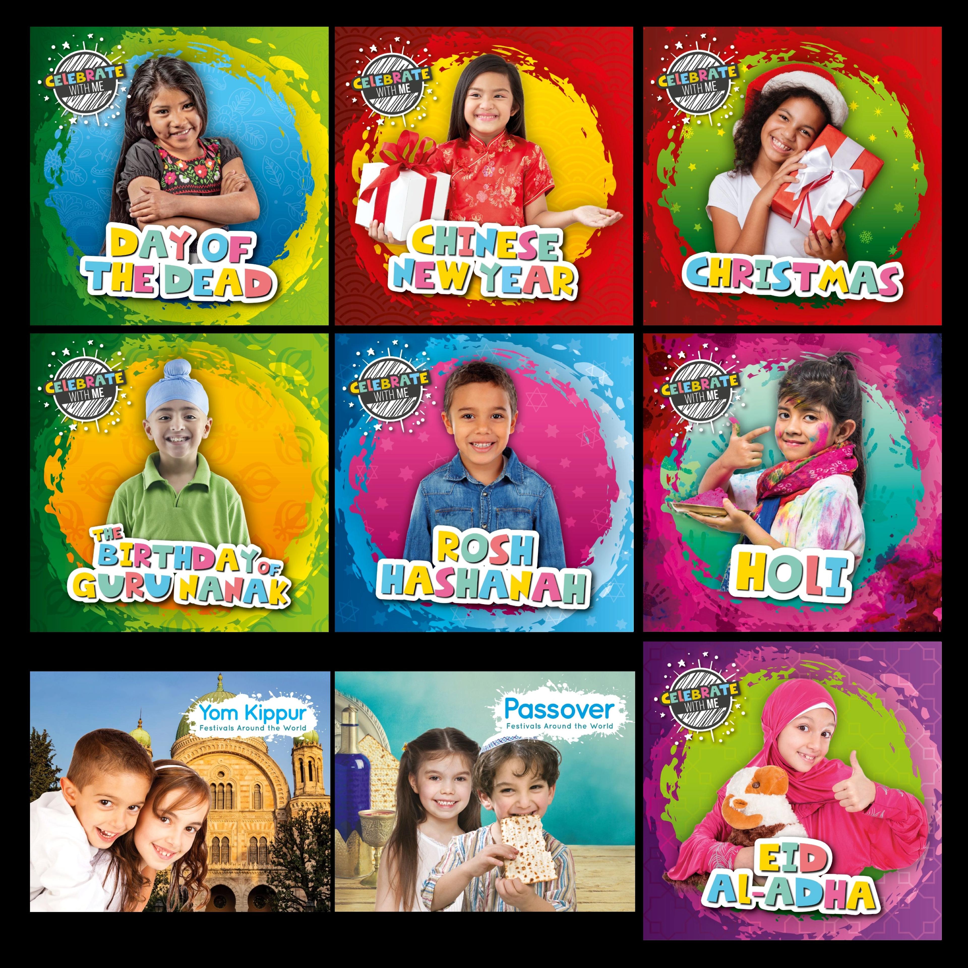 Celebrate With Me Books - Pack of 9