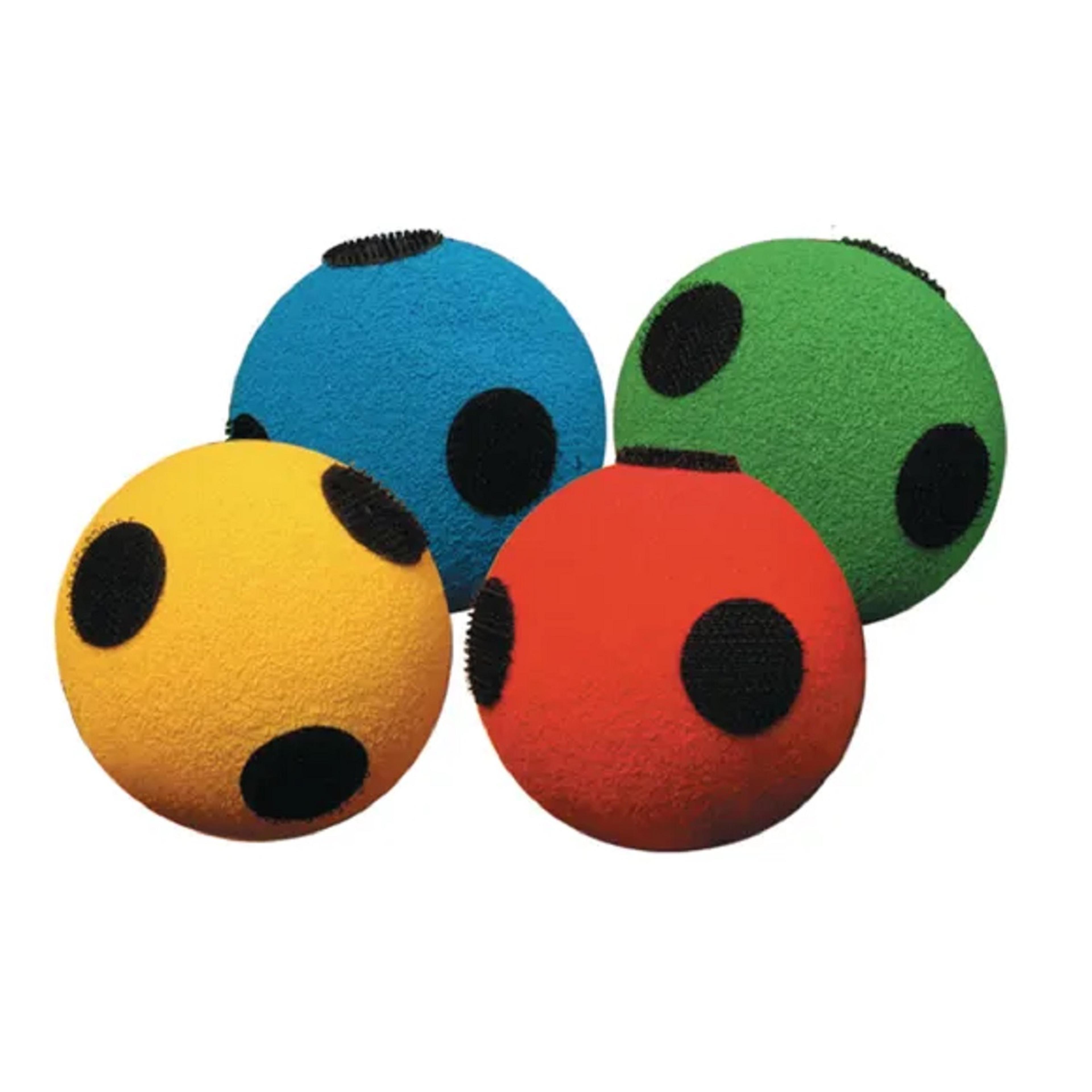 Findel Everyday Sticky Target Balls - Assorted - 70mm - Pack of 40