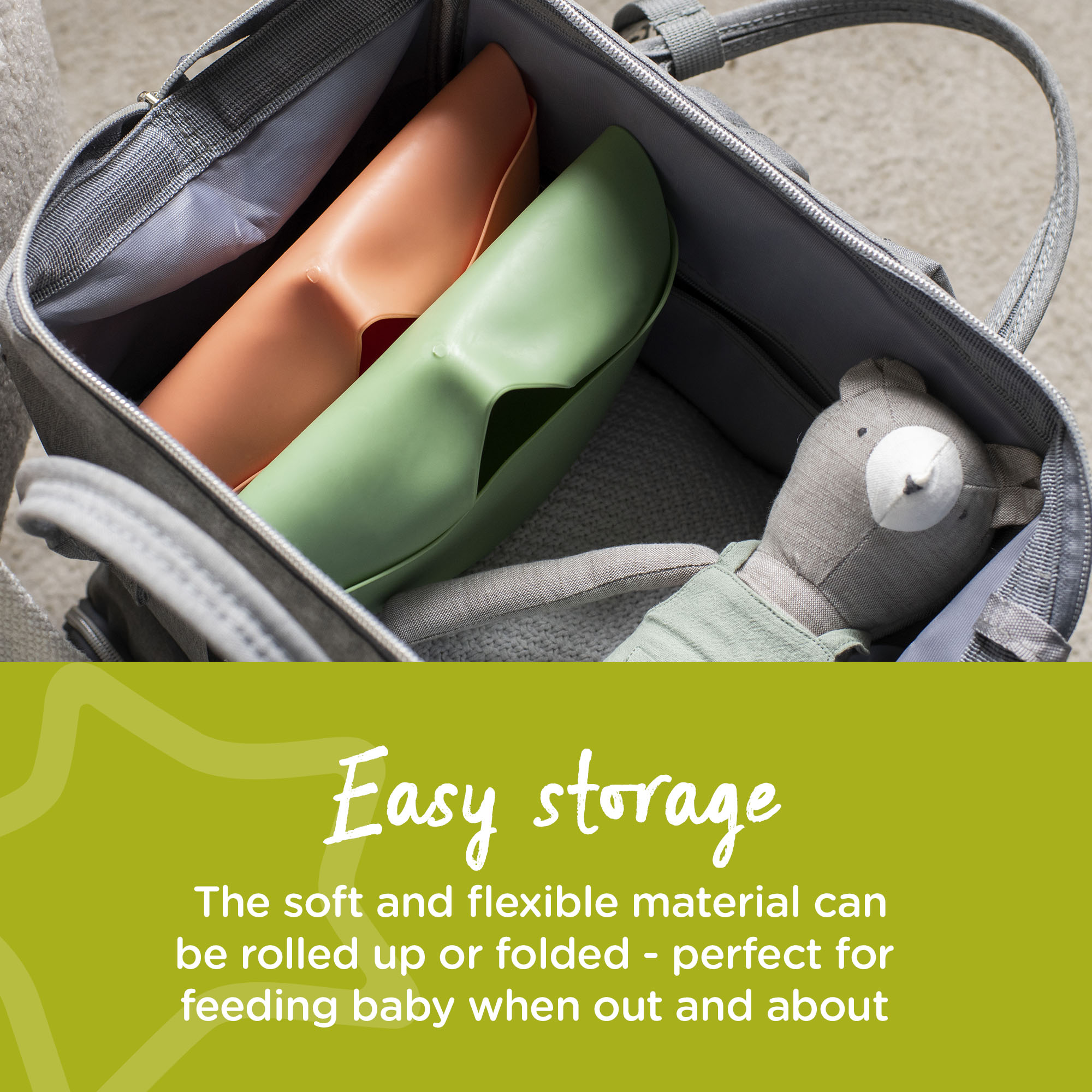 Feeding Bibs Tommee Tippee Roll And Go Bib Tommee Tippee Roll 'n