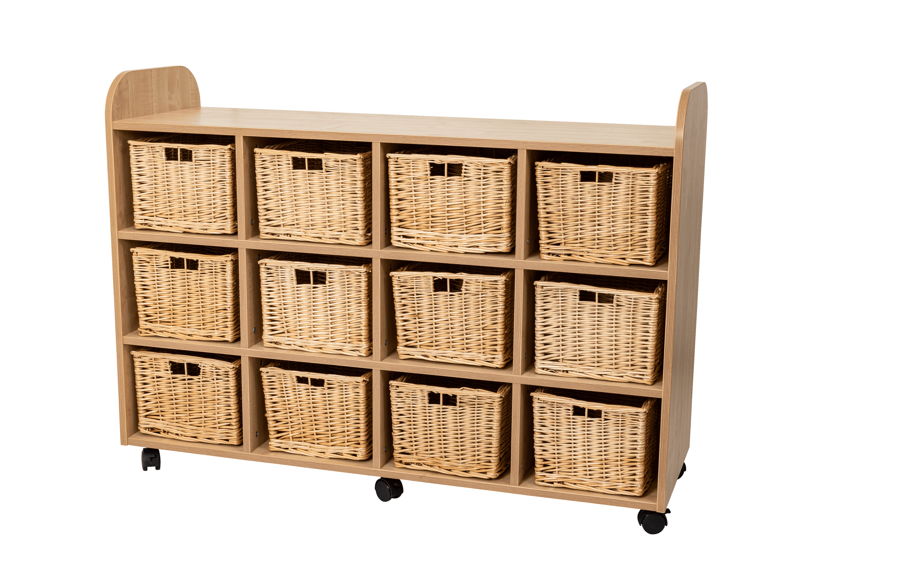 Maplescape 12 Basket Storage Unit from Hope Education