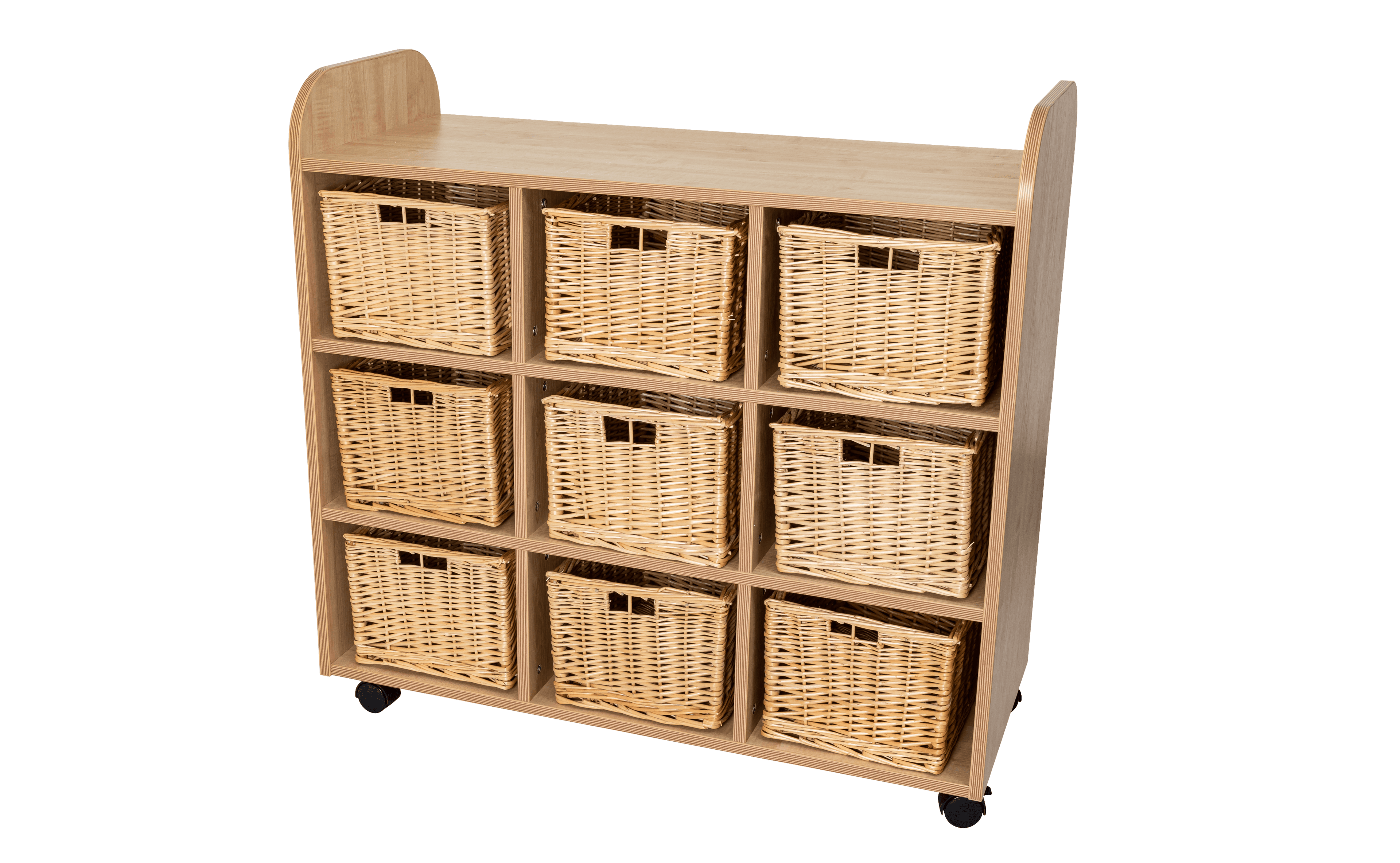 Maplescape 9 Basket Storage Unit from Hope Education