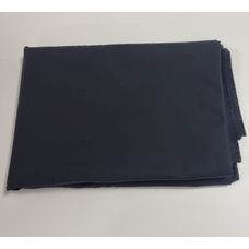 Black Cotton Drill Fabric 1.5 x 3m 