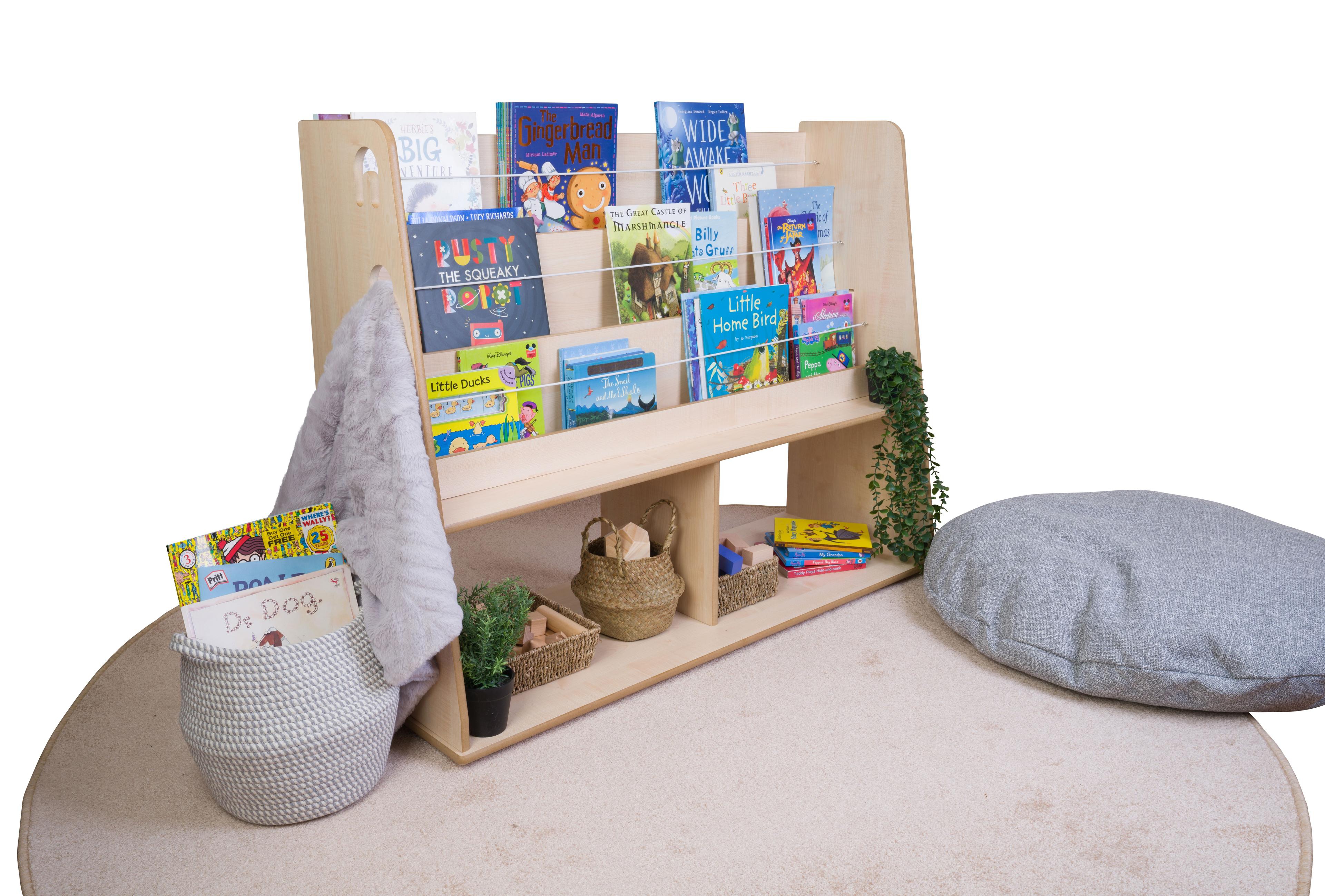 Maple Open Bookcase