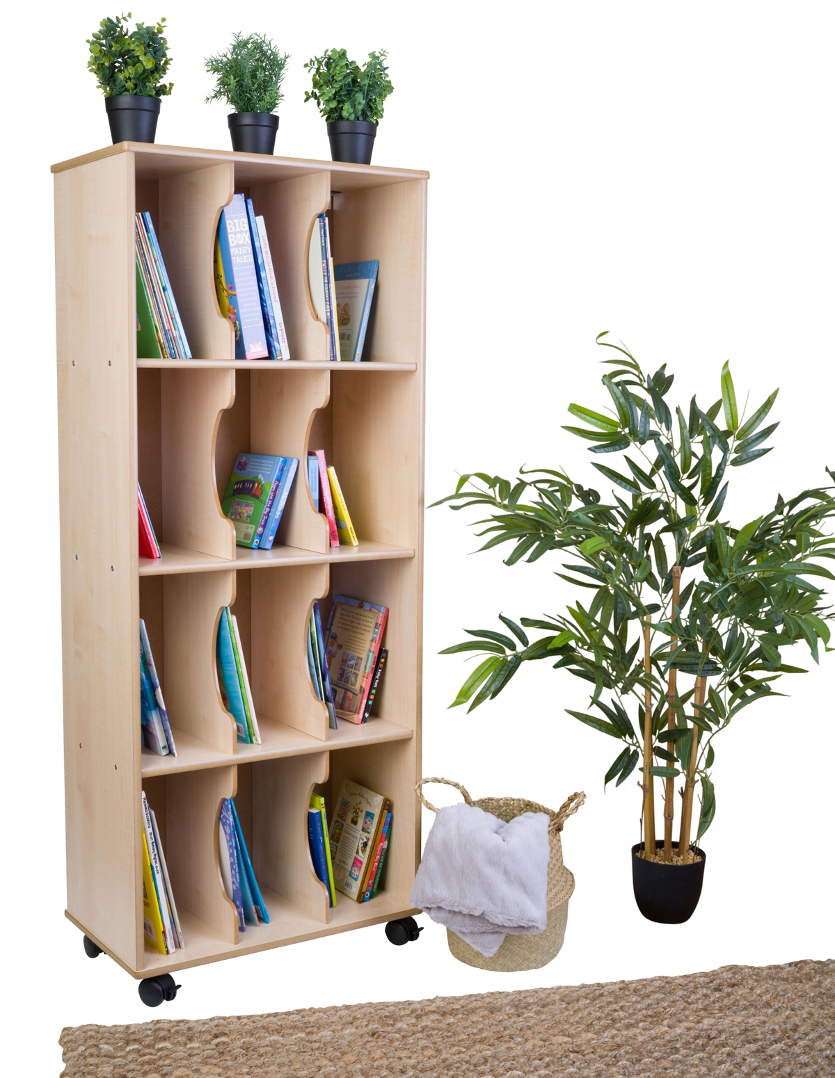 Compactable Bookcase Adult Modular Bookcase | CP00054220 | Findel International