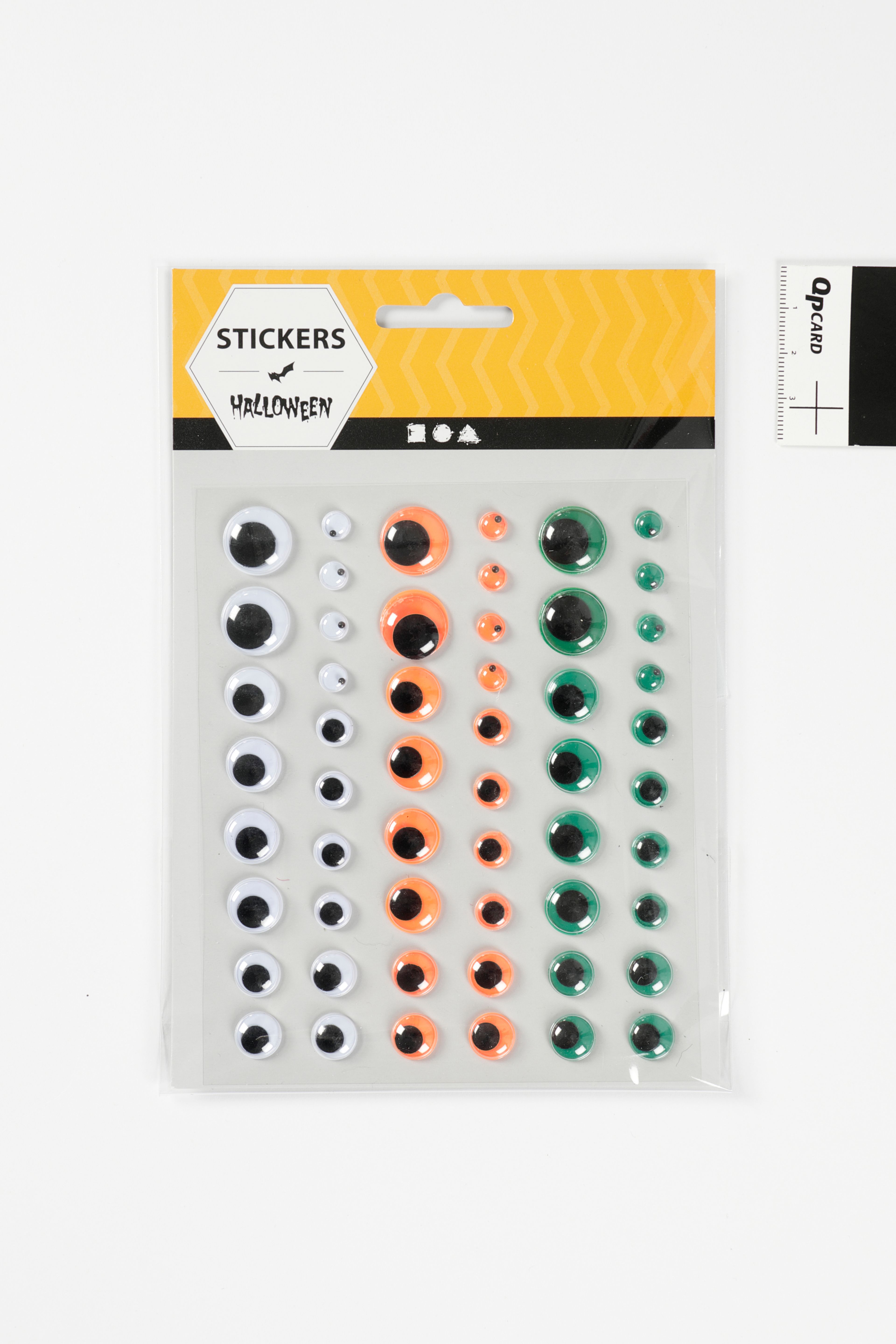 Halloween Peel and Stick Wiggly Eyes - Pack of 100