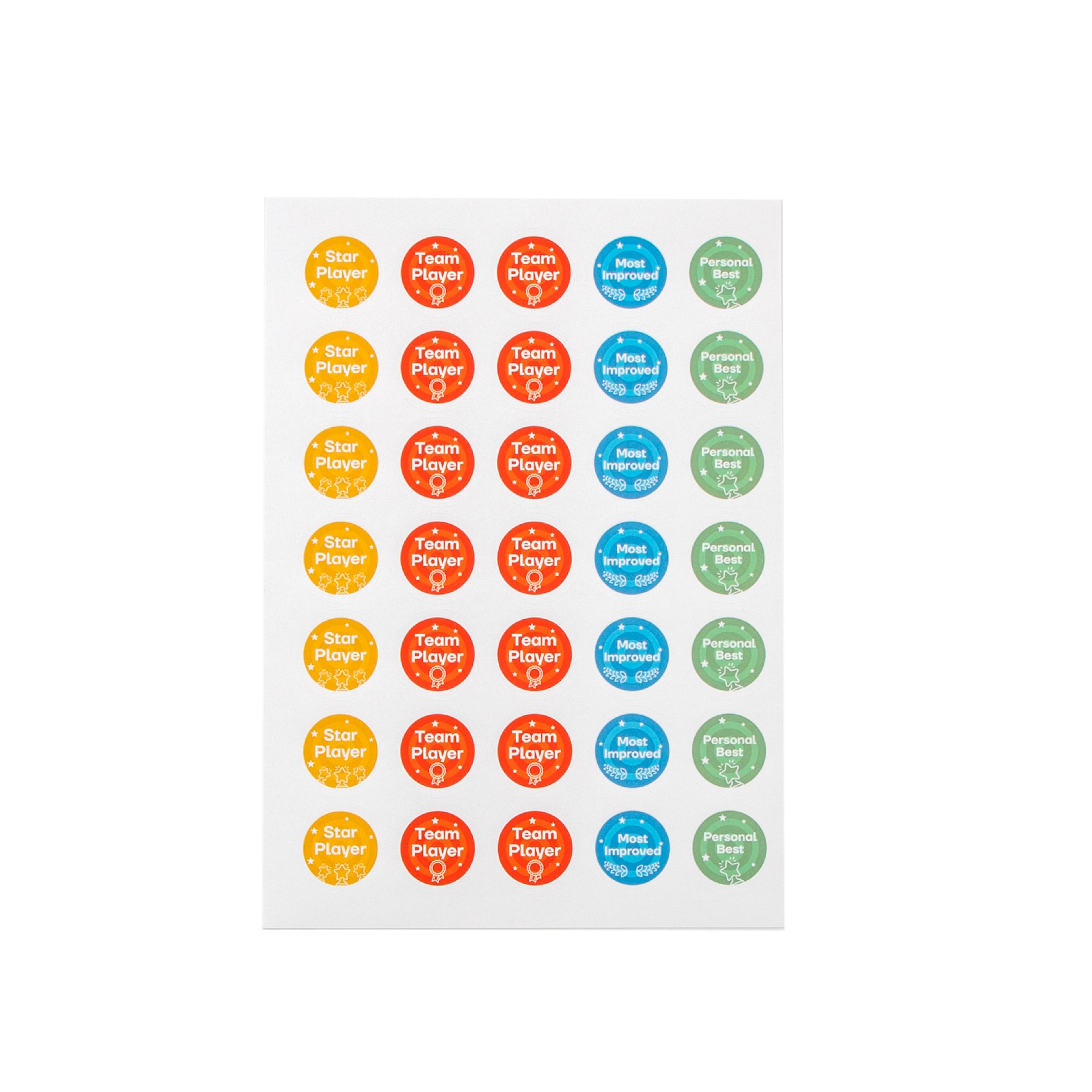 Sport Reward Stickers - Pack of 140