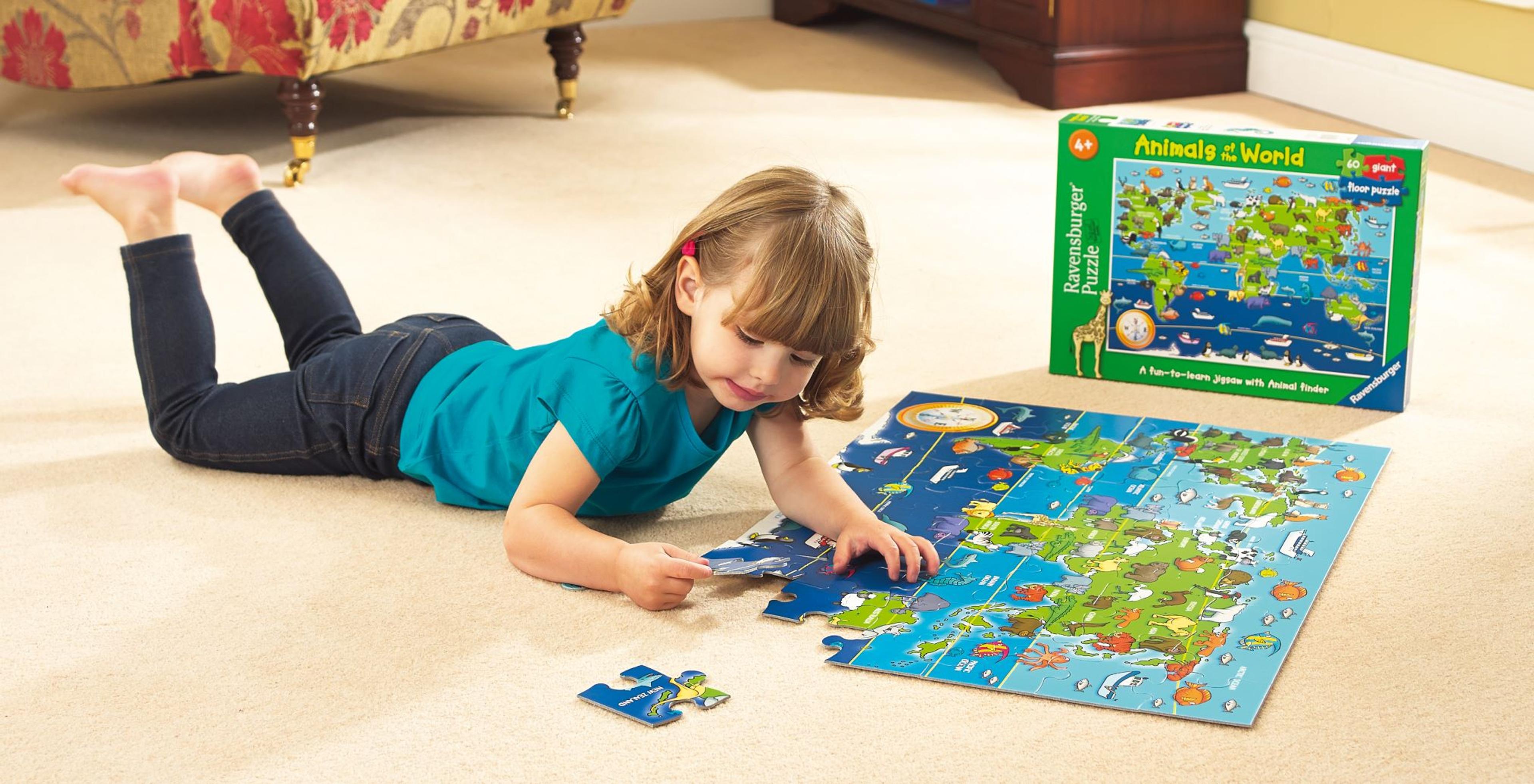 Ravensburger Animals of the World XXL Jigsaw - 60 Piece