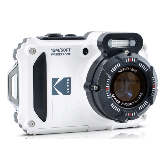 CP00054313 - KODAK Camera PIXPRO WPZ2 - White | Findel Dryad UAE