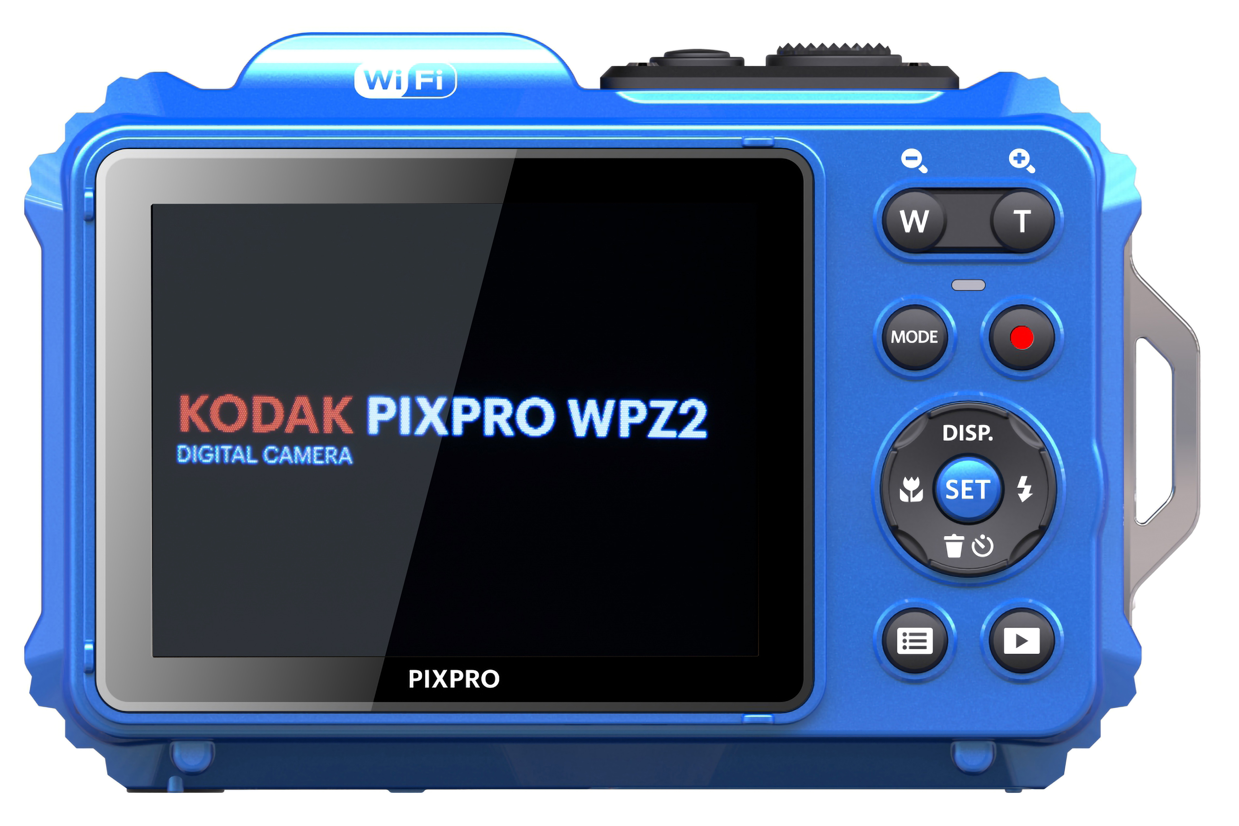 KODAK Camera PIXPRO WPZ2 with Bag and 32GB MicroSD Card - Blue