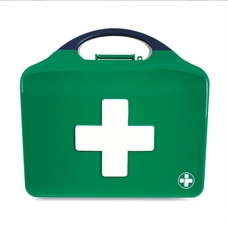Empty Aura3 Medium Green First Aid Box