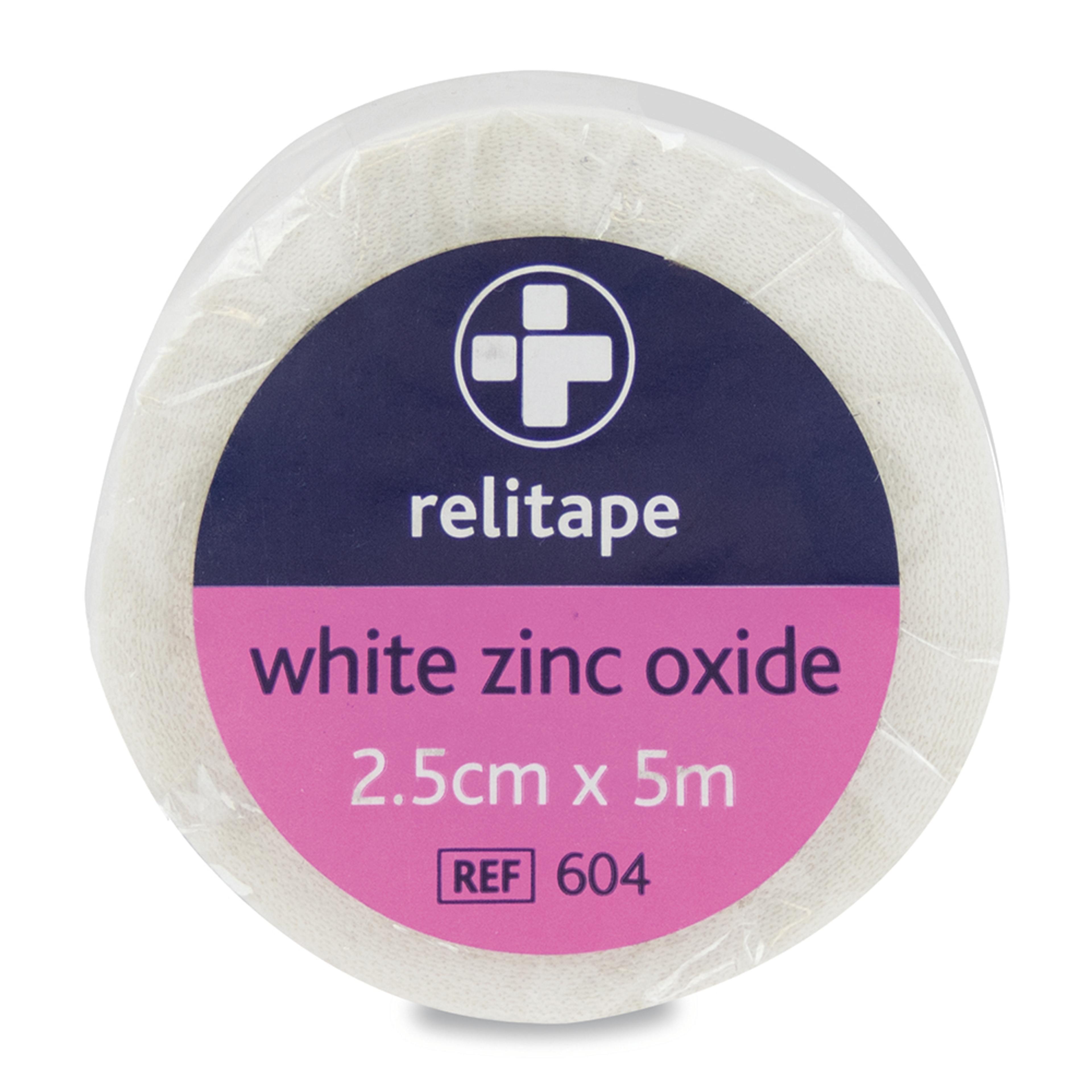 Relitape Zinc Oxide Tape - 2.5cm x 5m
