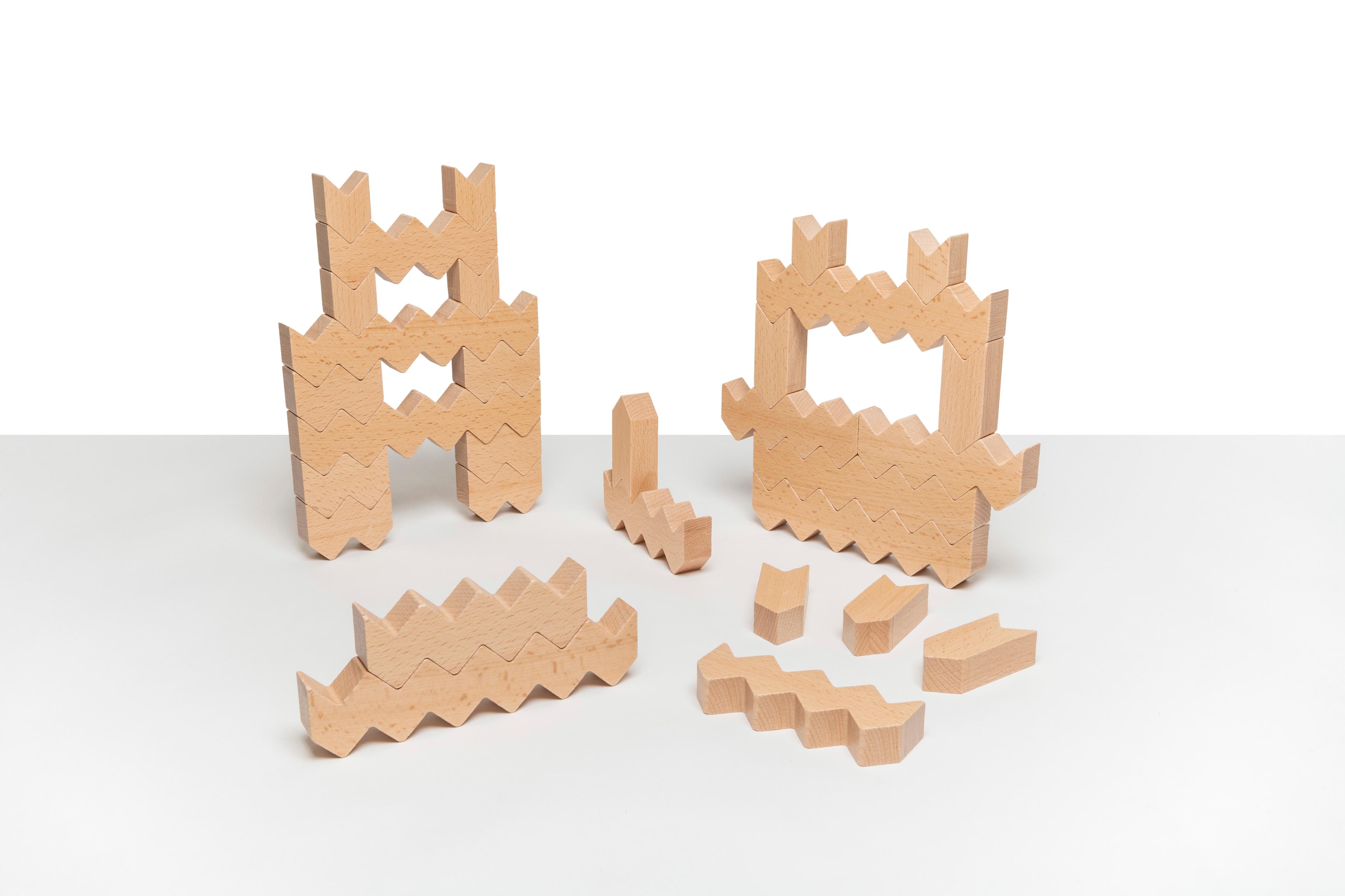 educational Advantage Zig Zag Blocks