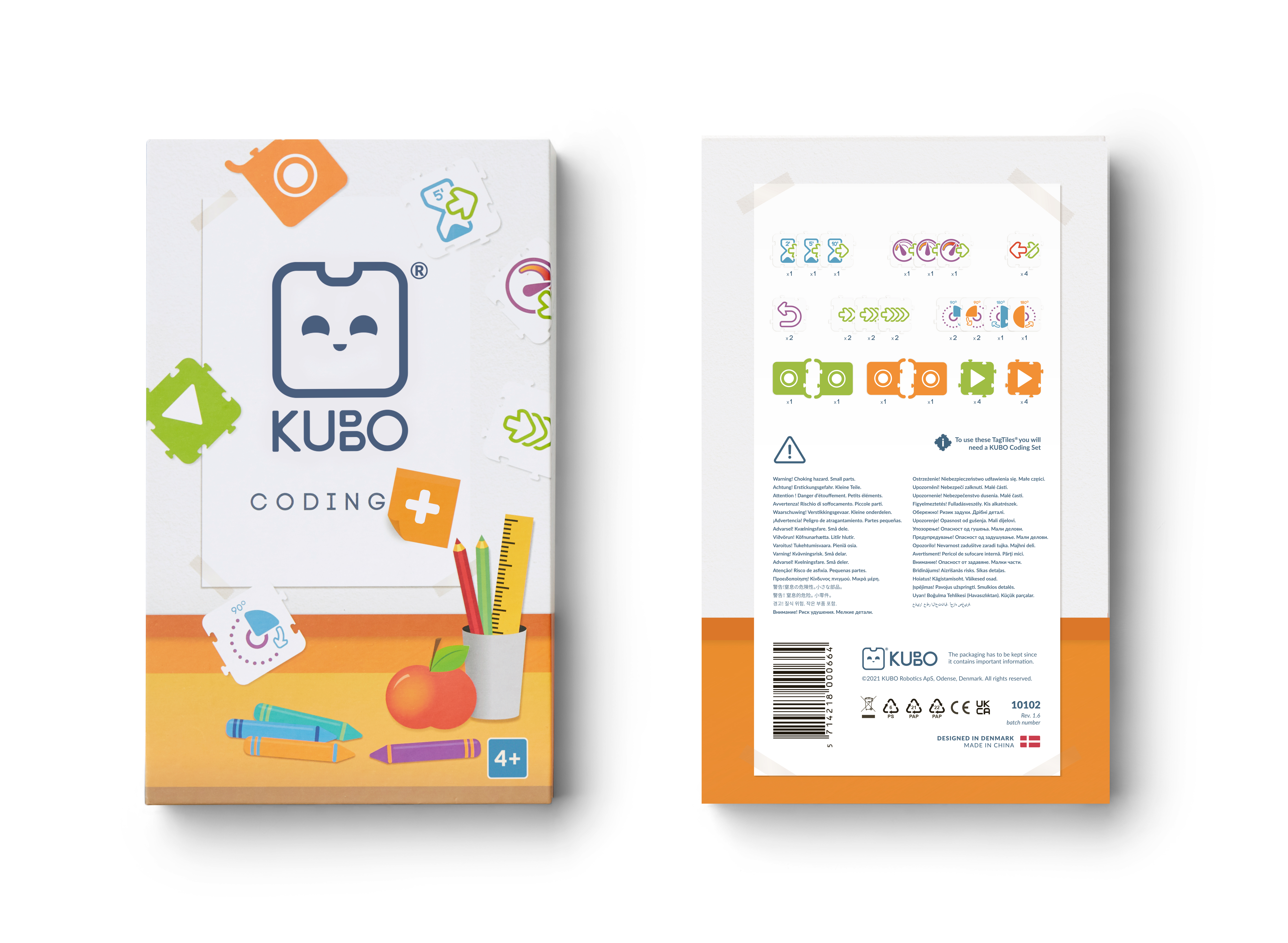 KUBO Coding+ TagTile Set | CP00054409 | Findel International