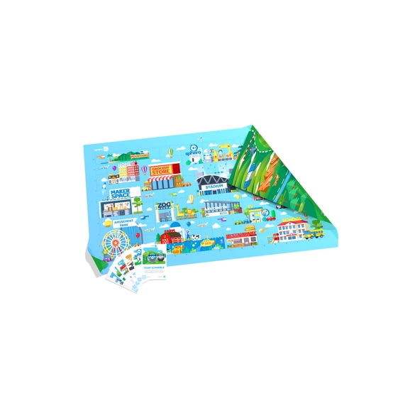 Sphero Code Mat CODEMAT02_MAT Sphero Code Mat Space/Soccer For