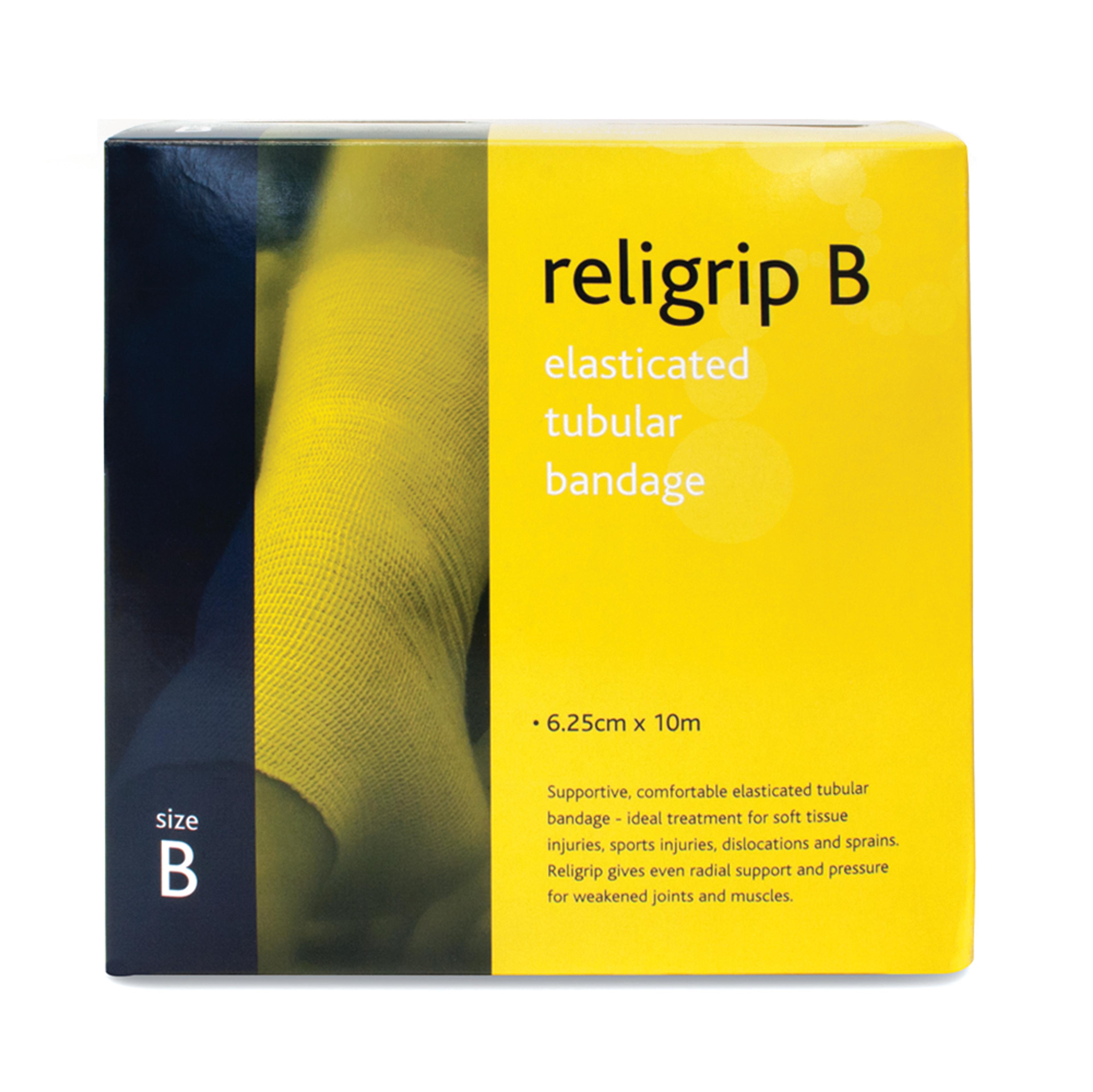 Religrip Elasticated Tubular Bandage Size B - 10m