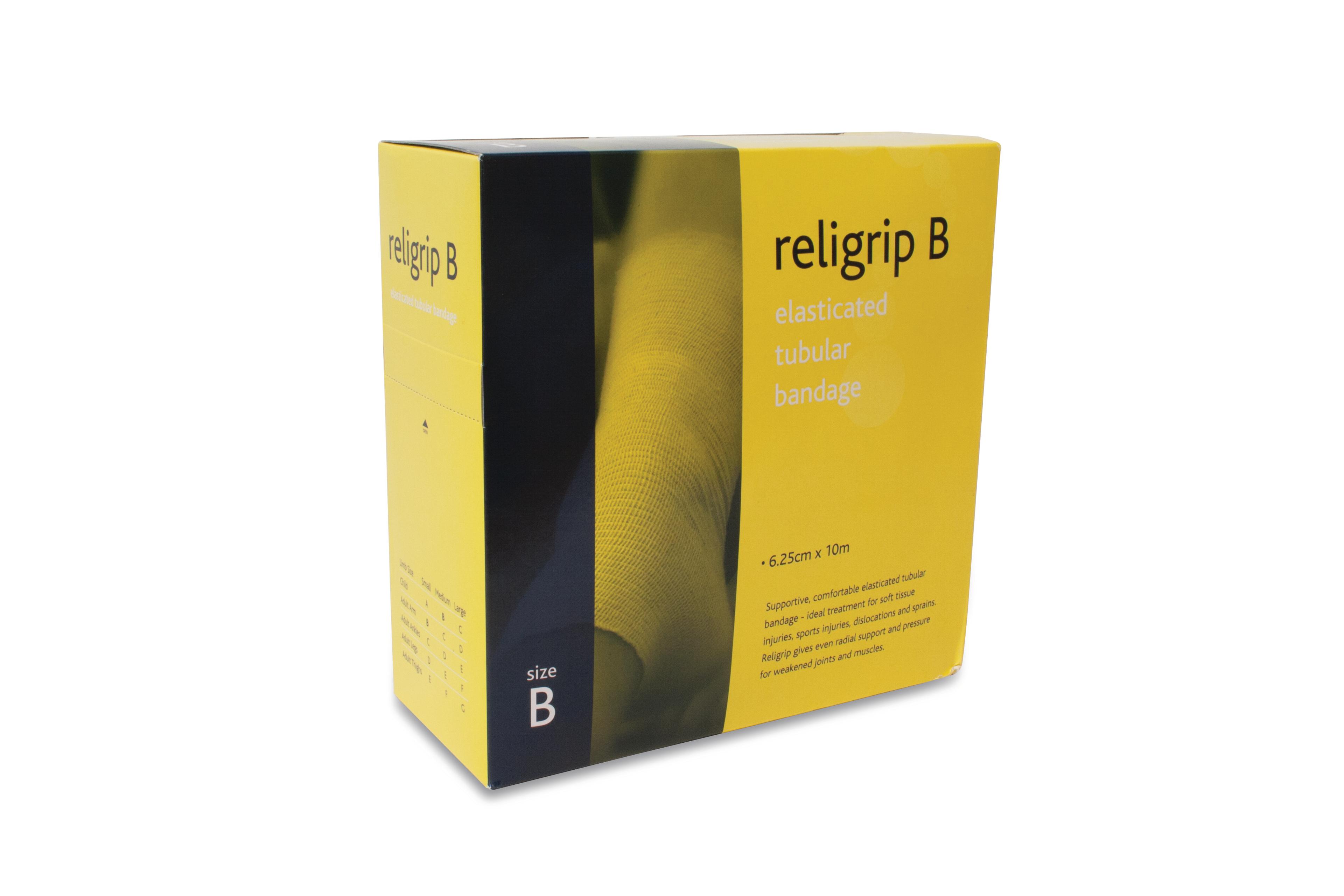 Religrip Elasticated Tubular Bandage Size B - 10m