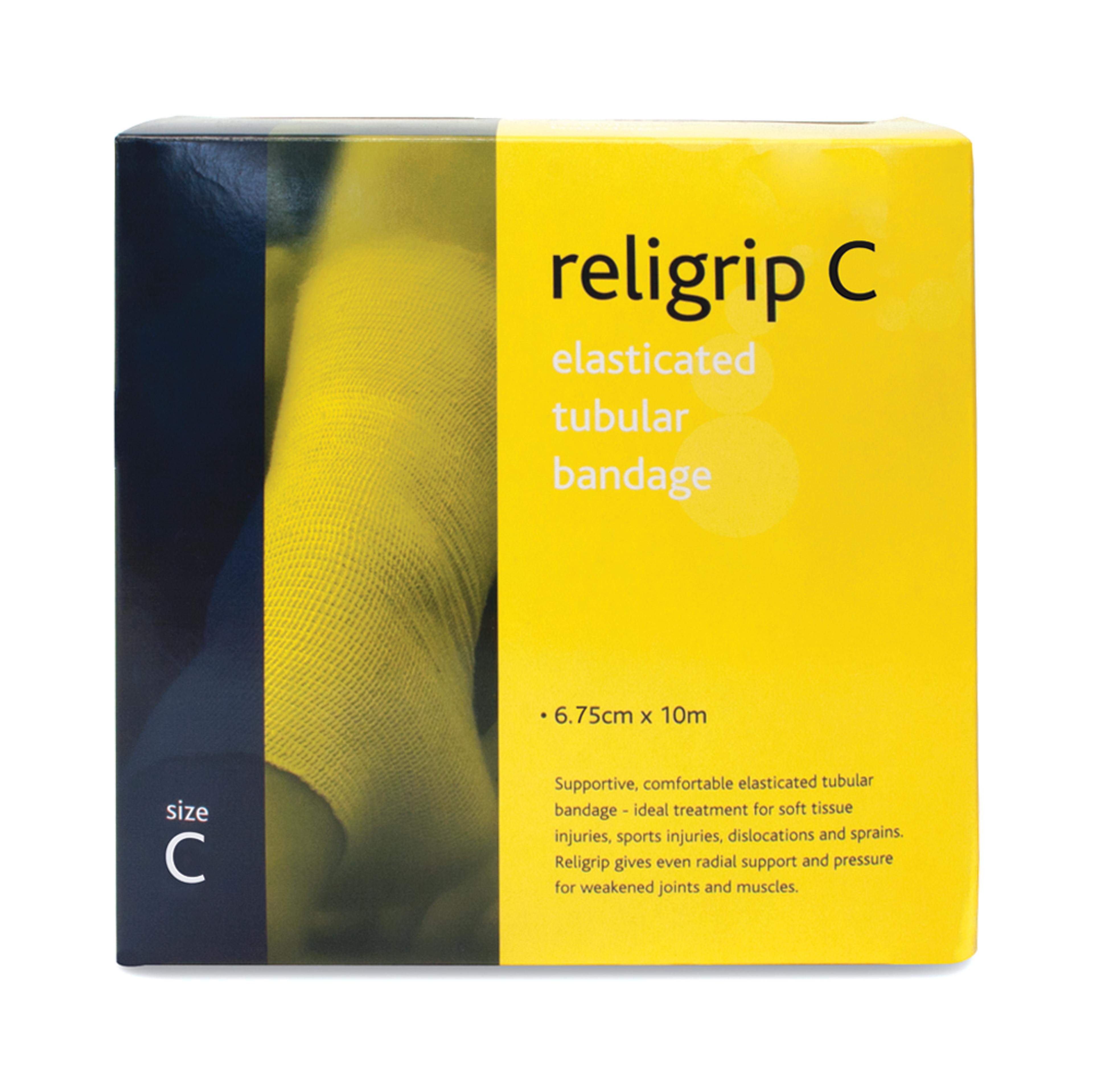 Religrip Elasticated Tubular Bandage Size C - 10m