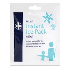 Relief Instant Mini Ice Pack - 15 x 13cm - Pack of 100