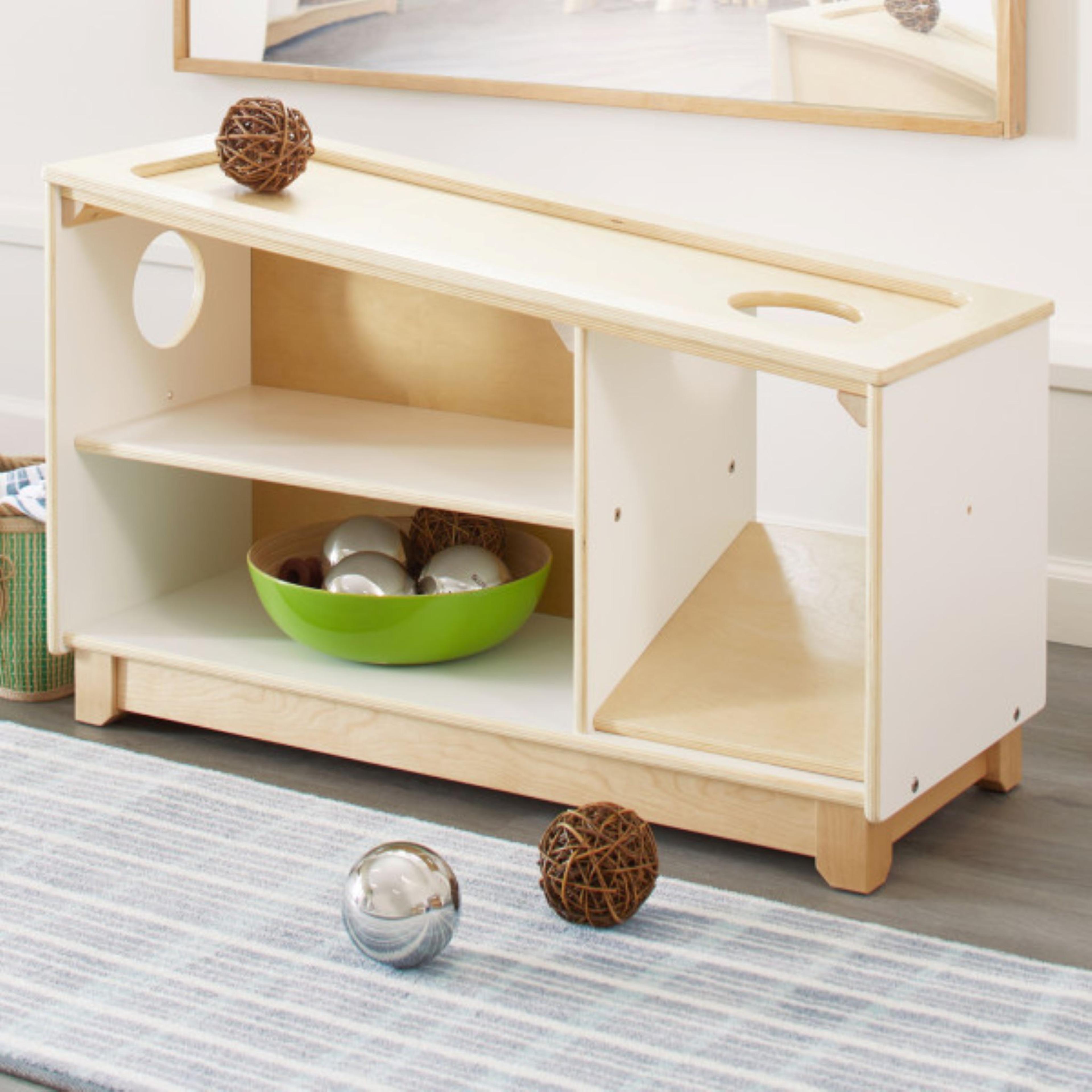 Sense of Place for Wee Ones - Angled Storage