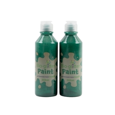Bio-glitter Paint - Green - 300ml - Pack of 2