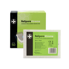 Relipore Xtreme 8cm x 10cm Sterile Dressing - Pack of 50