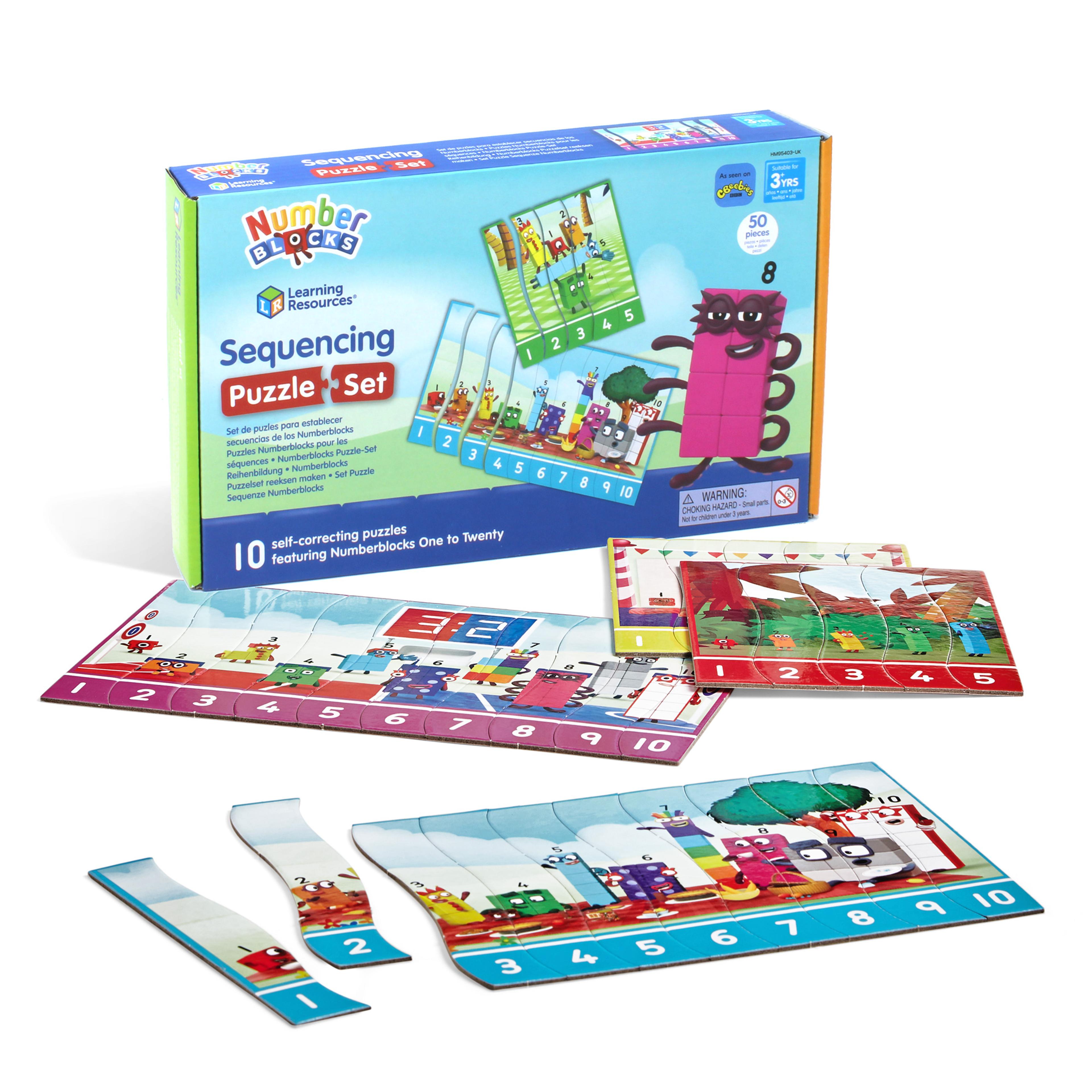 Learning Resources Numberblocks Sequencing Puzzle