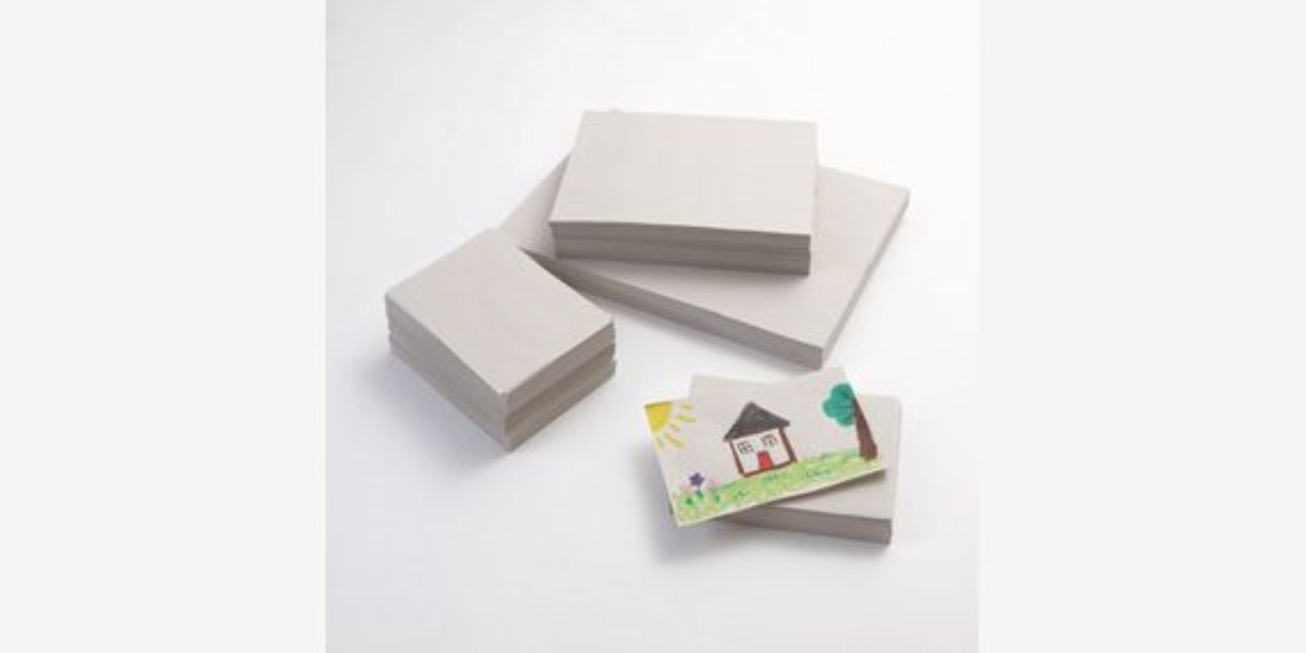 Classmates Sugar Paper Stack - White - A4/A3/A2 | GP00054559 | GLS