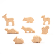 Wooden British Wildlife Animals from Hope Education - Pack of 8 