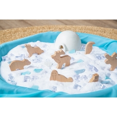 Wooden Cold Environments Animals from Hope Education - Pack of 7 