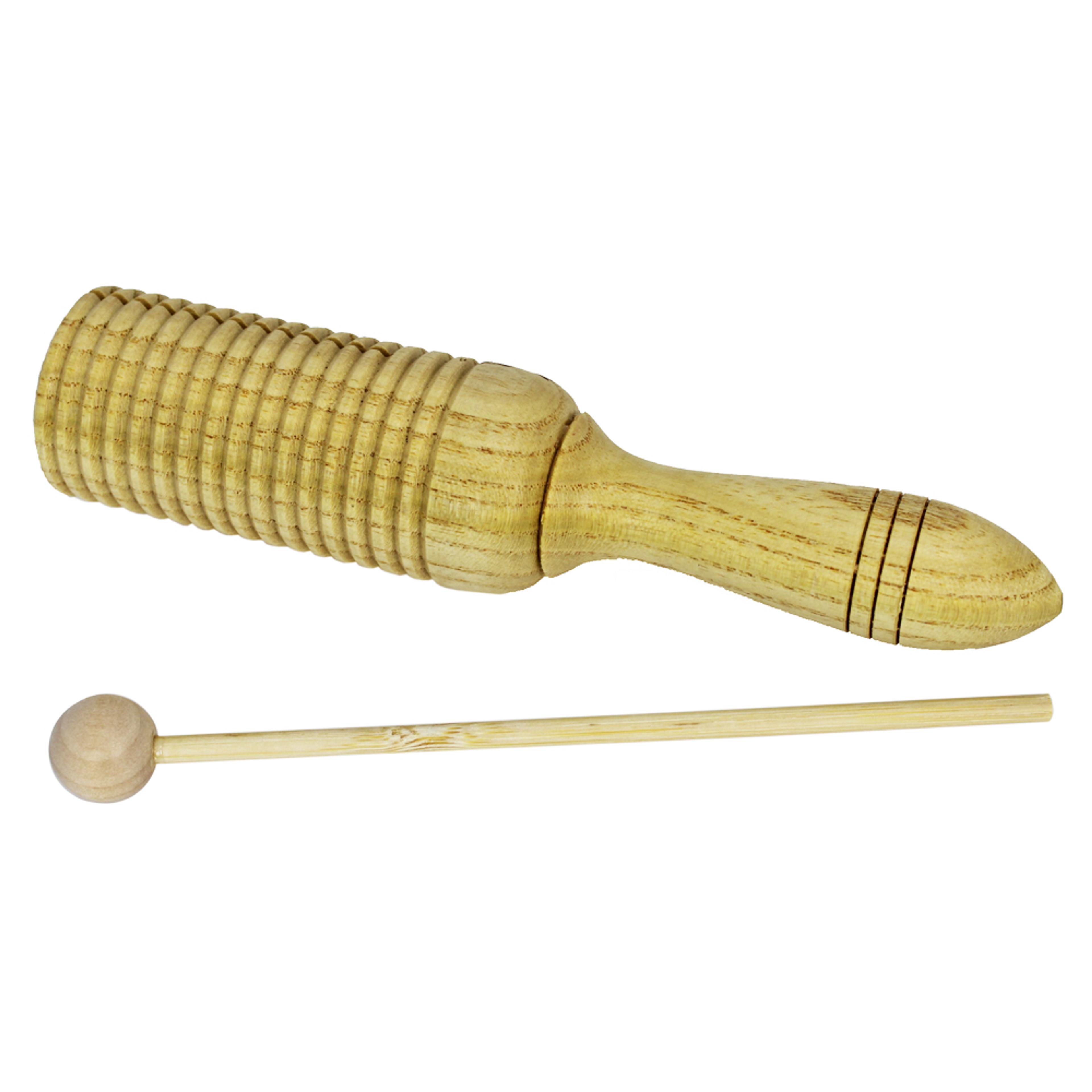 Wooden Guiro Tone Block
