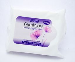 Beauty Formulas Feminine Intimate Hygiene Wipes - White - Pack of 20