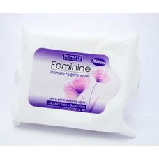 Beauty Formulas Feminine Intimate Hygiene Wipes - White - Pack of 20