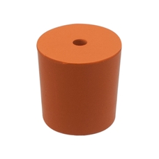 Rubber Stoppers One Hole - Bottom Diameter: 13mm - Pack of 10
