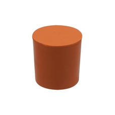 Rubber Stoppers Solid - Bottom Diameter: 15mm - Pack of 10