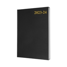 Classmates A5 Week View Academic Diary - Black (2023/2024) - Pack of 1