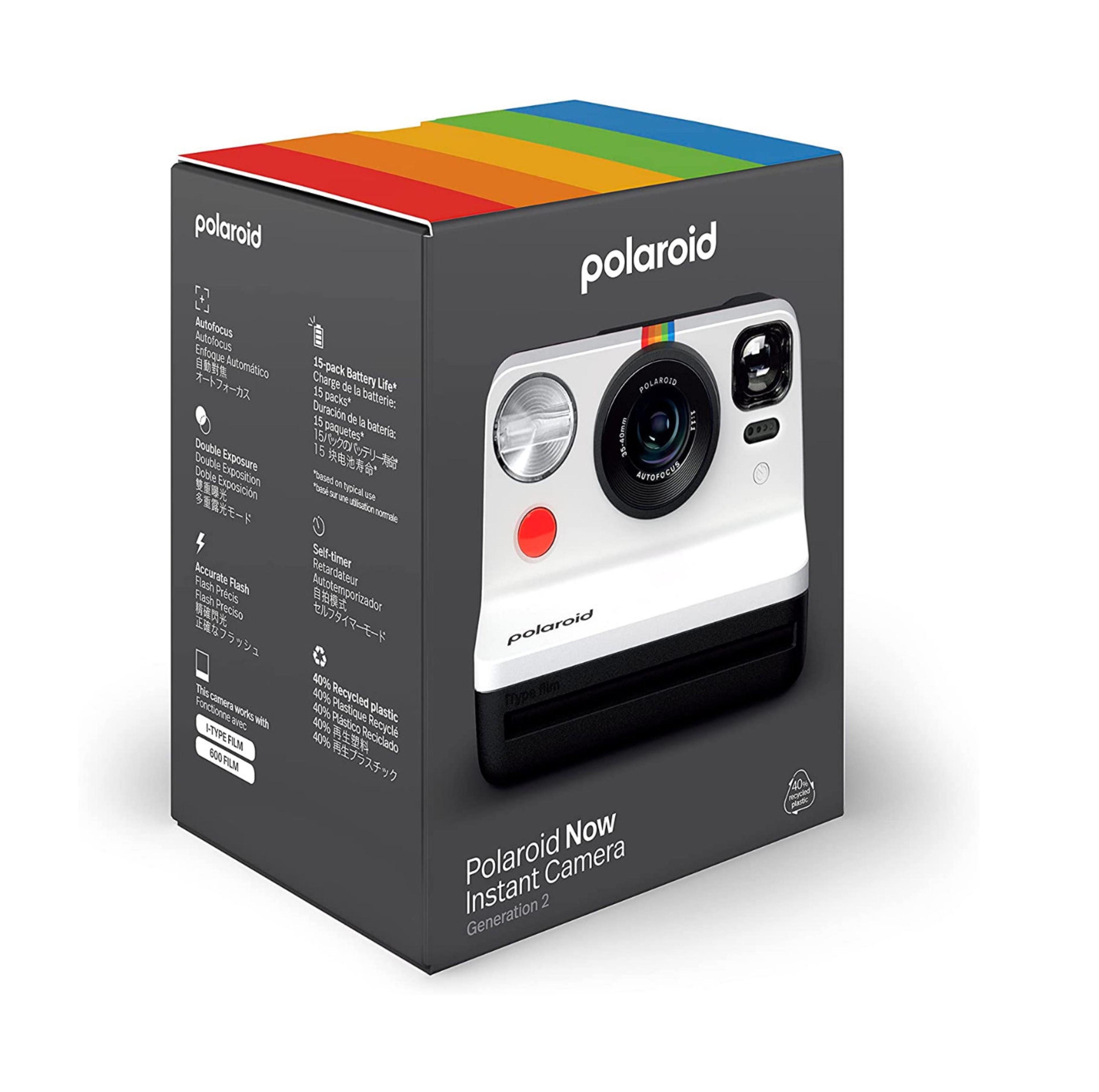 Polaroid Now i-Type Gen II Instant Camera White CP00054941