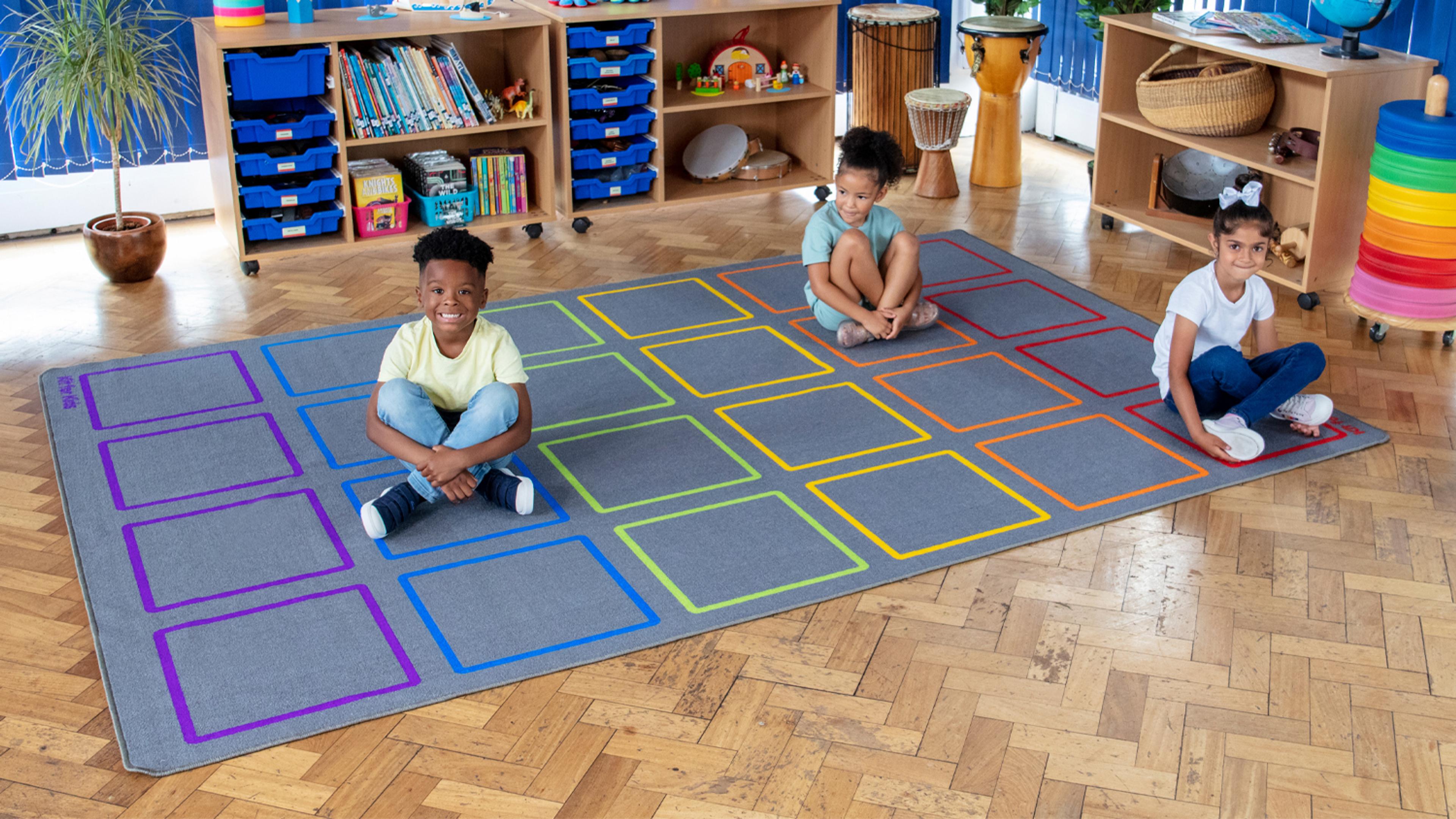 Kit for Kids Square Indoor/Outdoor Carpet 3x2