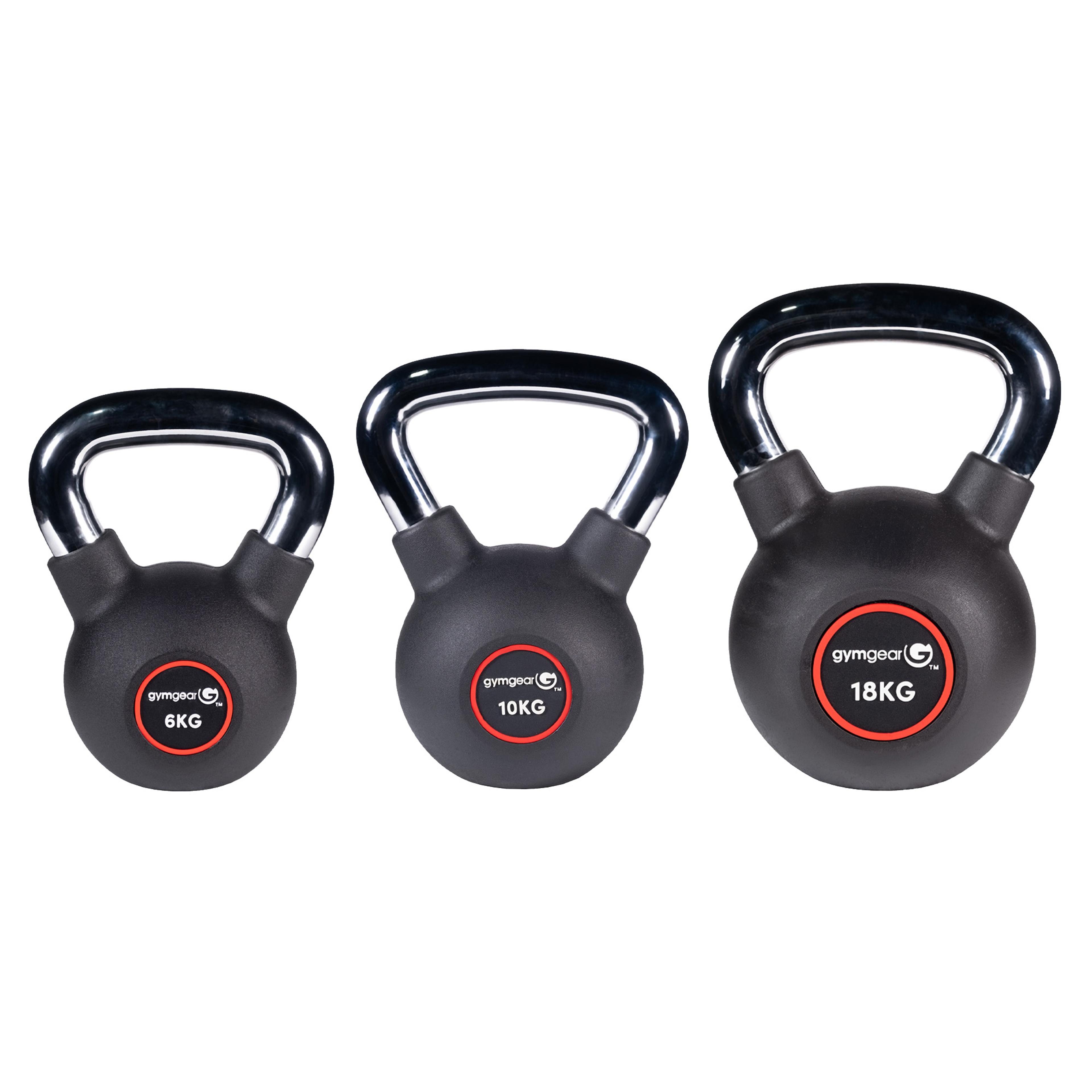 Gym Gear Kettlebell Set - 4kg - 24kg