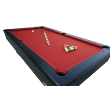 Roberto First Pool Table - Red - 8ft