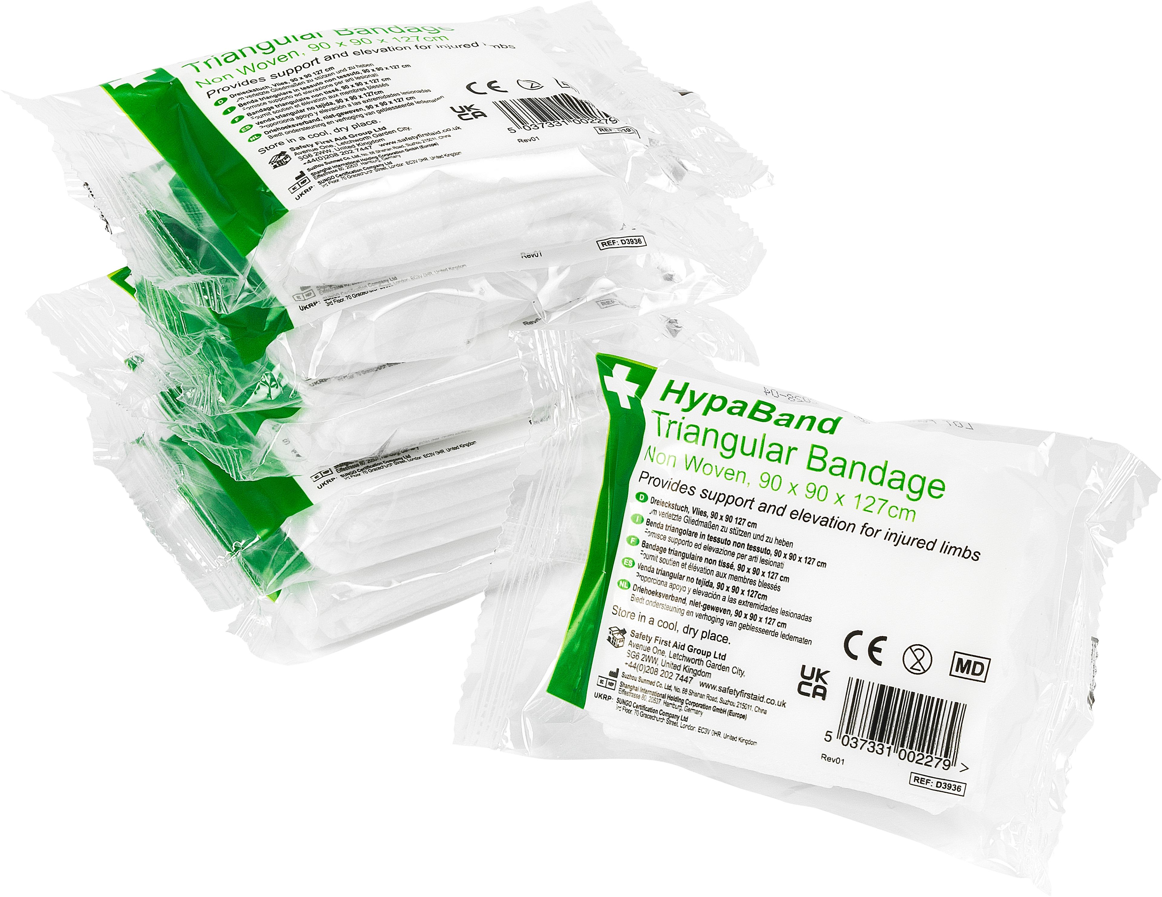 HypaBand Triangular Bandage - Pack of 6