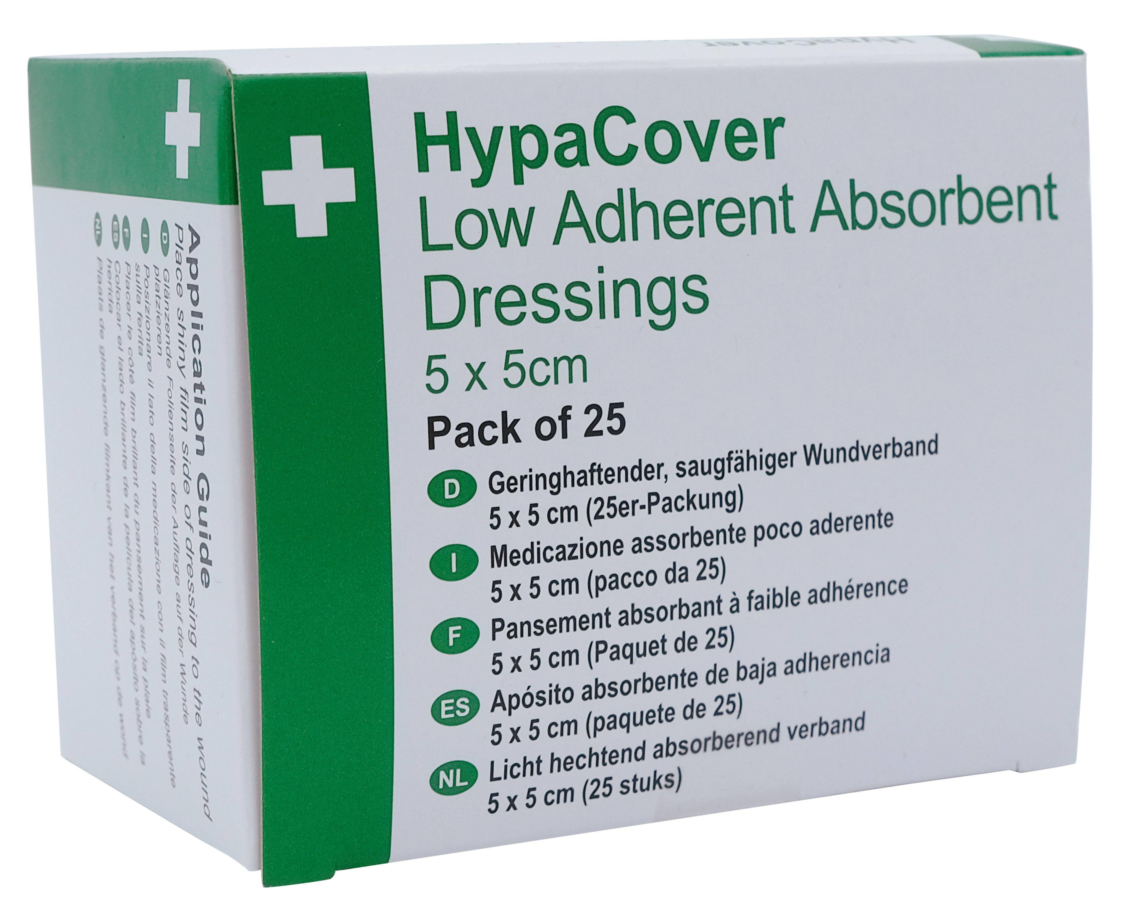 HypaCover Low Adherent Dressing Medium - Pack of 25