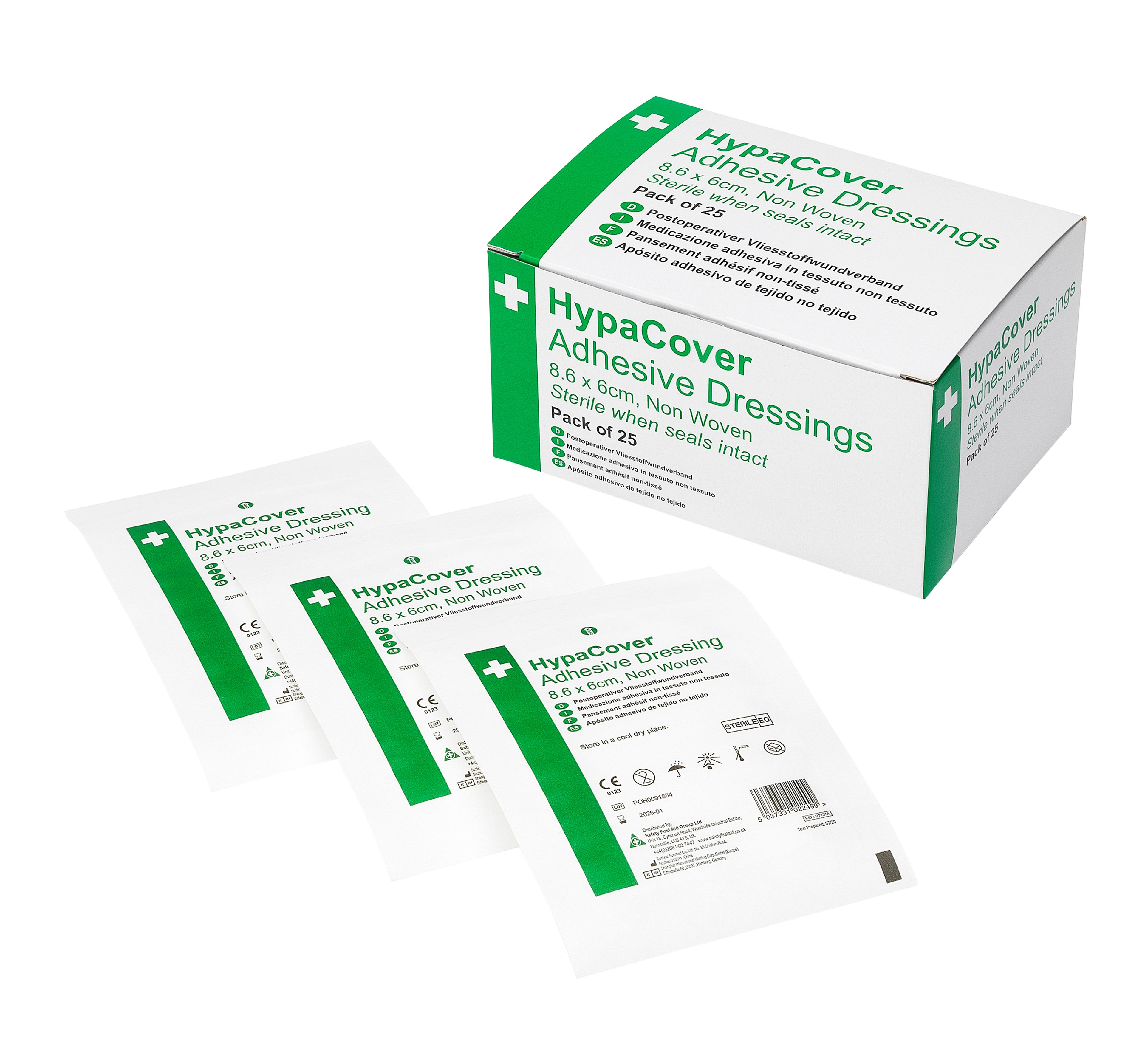 HypaCover Adhesive Dressing Medium - Pack of 25
