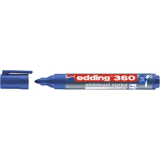 edding 360 Whiteboard Marker - Blue - Bullet Tip - Pack of 10