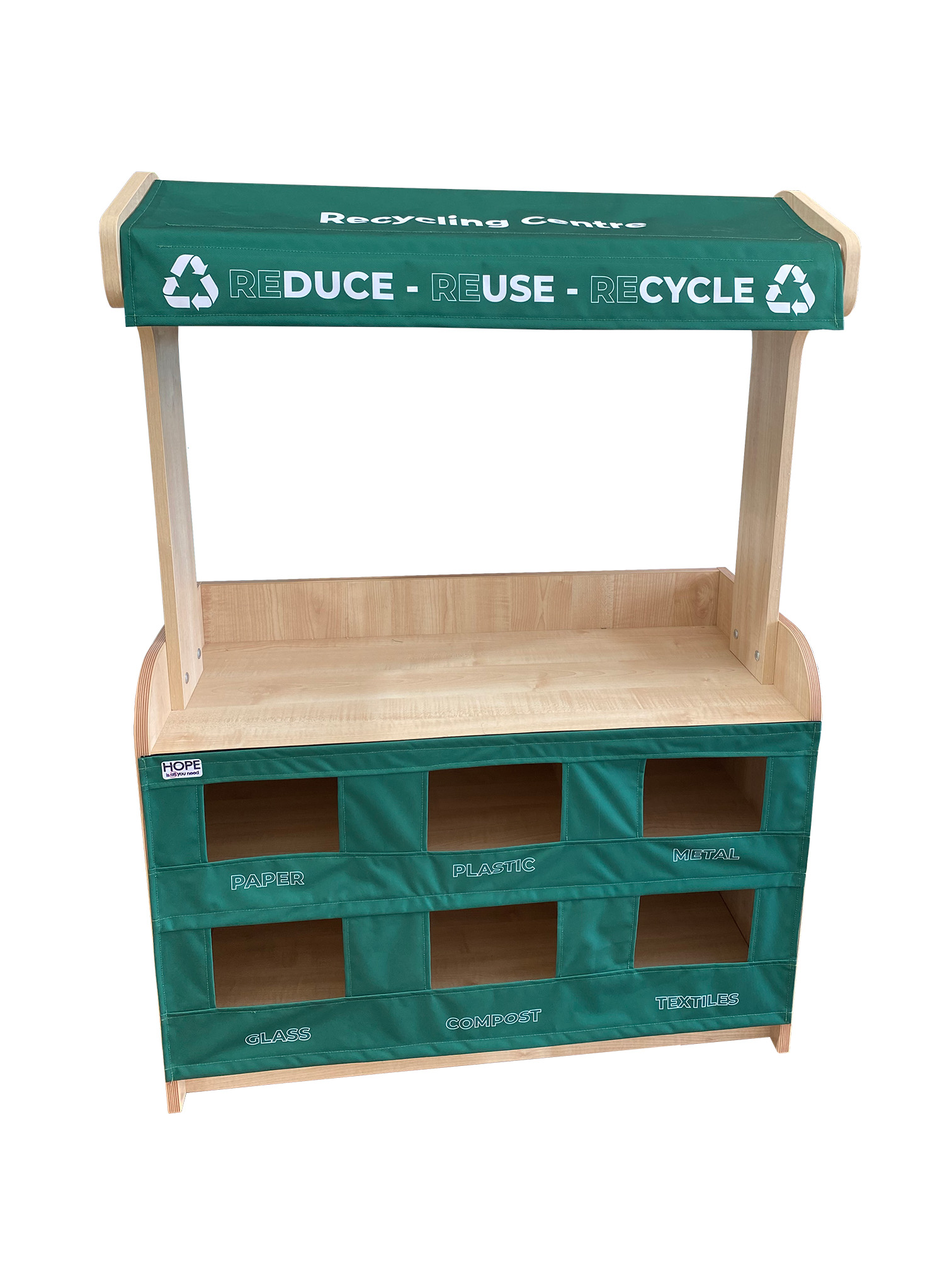 Wooden Role Play Recycling Centre
