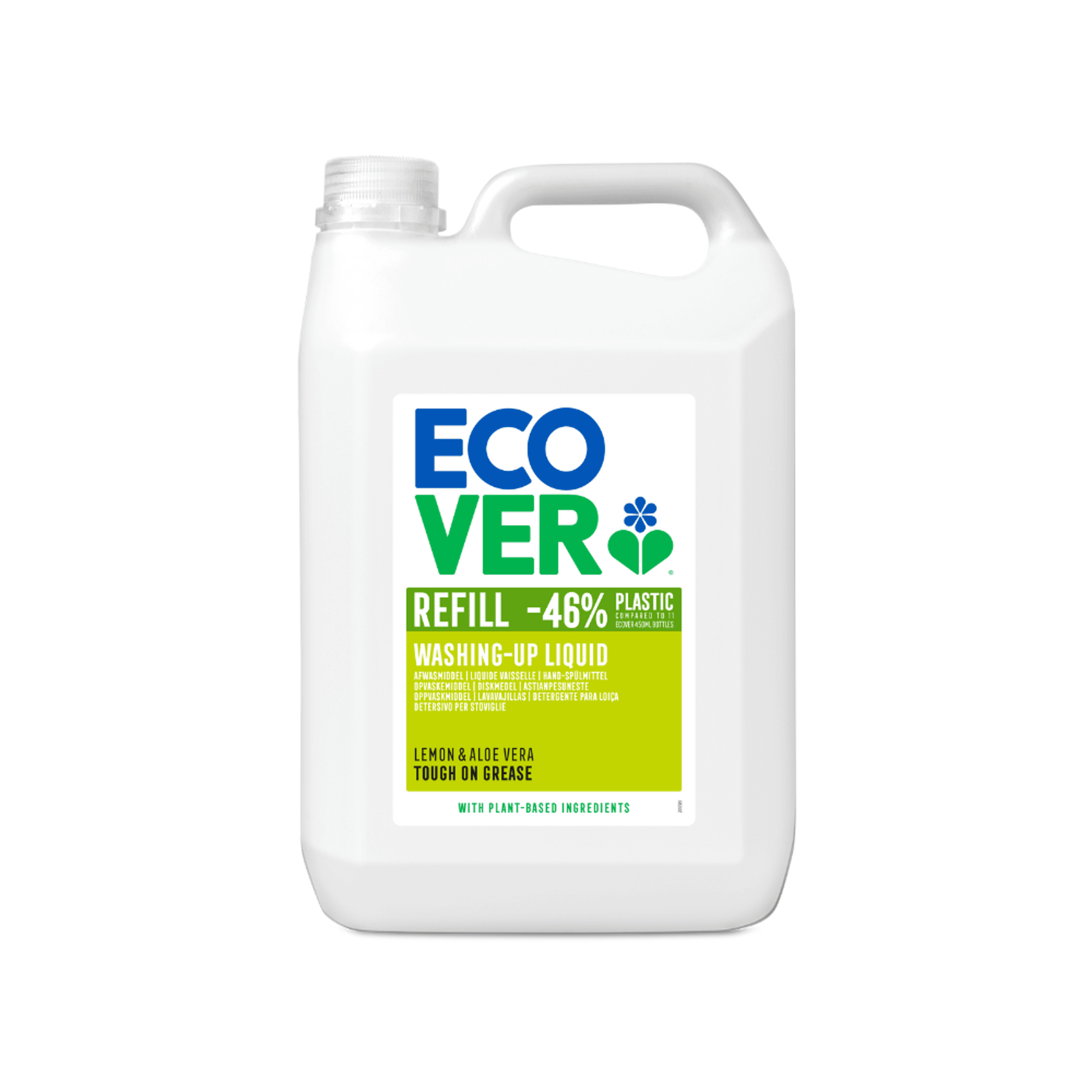 Ecover Washing Up Liquid - Lemon Aloe - 5L